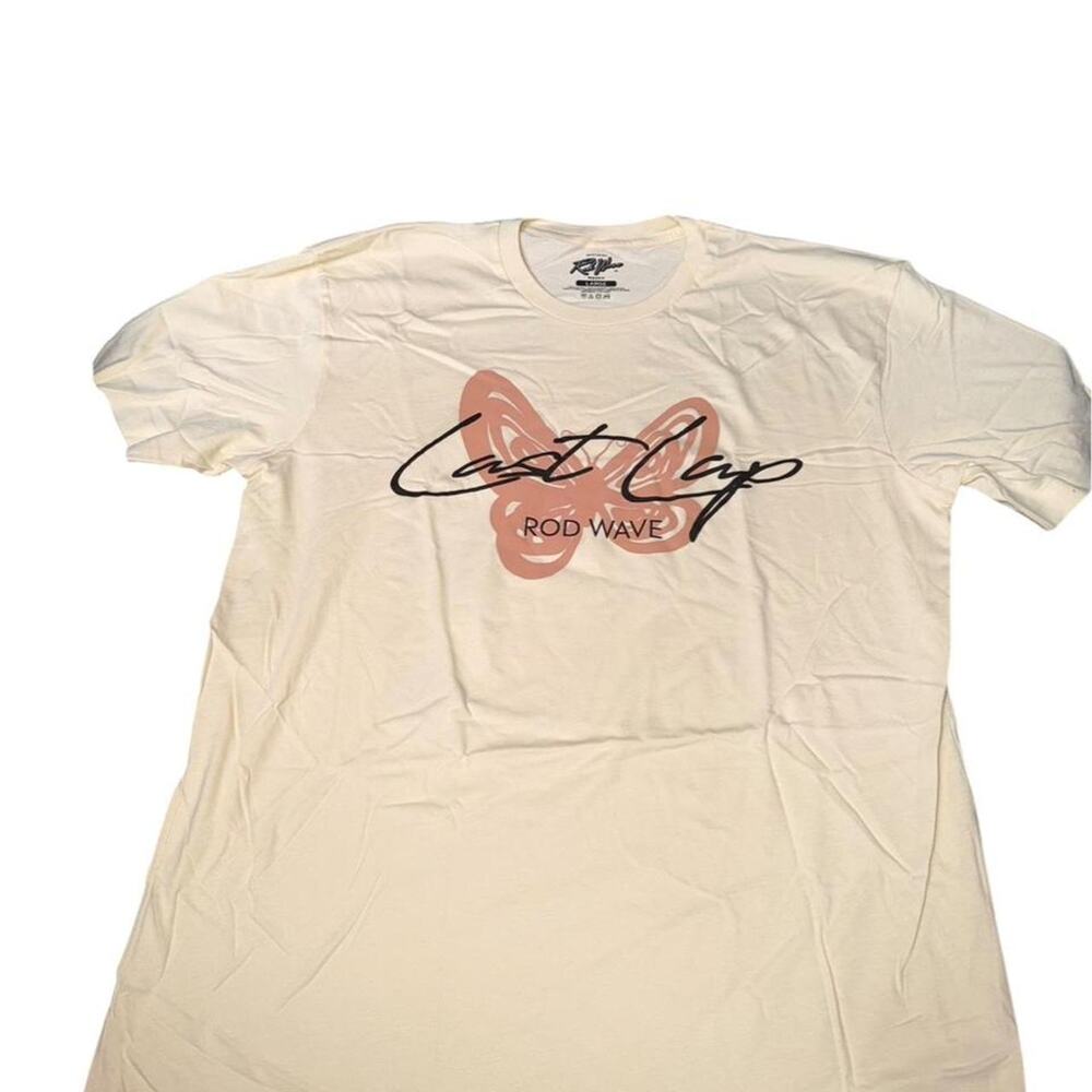 Rod Wave White Men's T-shirt Women's Unisex Concert Tee Tour Last Lap Large